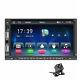 Double Din Car Stereo Radio Mp5 Player Touch Screen Bluetooth With Rear Camera