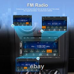 Double Din Car Stereo Radio MP5 Player Touch Screen Bluetooth With Rear Camera