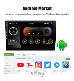 ESSGOO 10 Inch Android 11 Car Stereo FM Radio MP5 Player GPS WiFi +Camera 2+16G