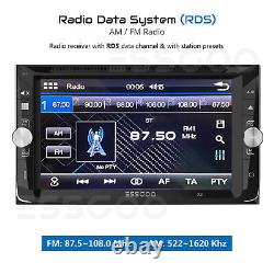ESSGOO 2Din 6.2 Car Stereo Radio CD/DVD Player GPS Nav USB Bluetooth AUX FM/AM