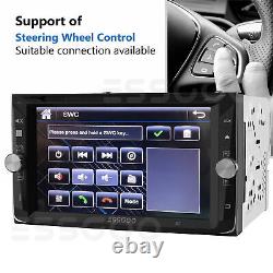 ESSGOO 2Din 6.2 Car Stereo Radio CD/DVD Player GPS Nav USB Bluetooth AUX FM/AM