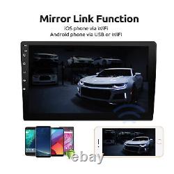 ESSGOO 2 DIN 9 Car Android 10 Stereo Radio Player GPS Wifi BT Head Unit +Camera