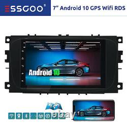 ESSGOO 7 Car Stereo Player Android GPS BT RDS Radio For Ford Focus C/S-Max MK2