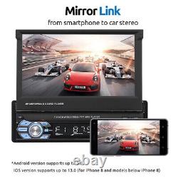 ESSGOO 7 Single 1 DIN Bluetooth Car Radio Stereo MP5 Player GPS FM USB + Camera