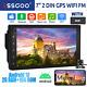 Essgoo Dab+ Android 10 2 Din Car Stereo Audio Mp5 Player Gps Touch Screen Camera