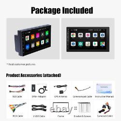 ESSGOO DAB+ Android 10 2 DIN Car Stereo Audio MP5 Player GPS Touch Screen Camera