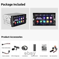 ESSGOO Double 2 DIN Car Radio Stereo DVD CD Player Bluetooth GPS +Reverse Camera