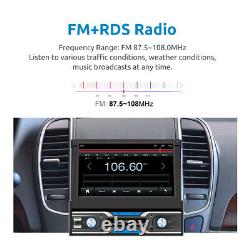ESSGOO Single 1Din Android 10 Car Radio Stereo 7 Flip Out GPS Nav BT MP5 Player