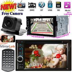 Fit Ford Focus Transit 2 Din Car CD DVD Player Radio Stereo Headunit+Rear Camera