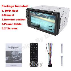 Fit Ford Focus Transit 2 Din Car CD DVD Player Radio Stereo Headunit+Rear Camera