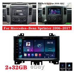For 2006-17 Mercedes Sprinter Carplay Android 12 Radio Stereo GPS Wifi FM Player