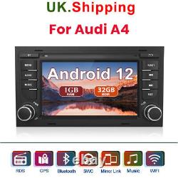 For Audi A4 S4 RS4 SEAT EXEO Sat Nav Android 12 Car Radio Stereo SWC Player GPS