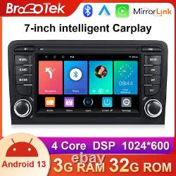 For Audi A4 S4 RS4 SEAT EXEO Sat Nav Android 13 Car Radio Stereo DAB+ Player GPS
