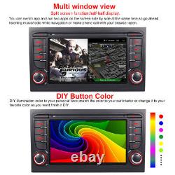 For Audi A4 S4 RS4 SEAT EXEO Sat Nav Android 13 Car Radio Stereo DAB+ Player GPS