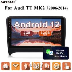 For Audi TT MK2 2004-2018 Carplay Car Stereo Radio Player GPS SAT NAV Head Unit