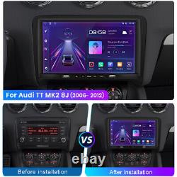 For Audi TT MK2 2004-2018 Carplay Car Stereo Radio Player GPS SAT NAV Head Unit