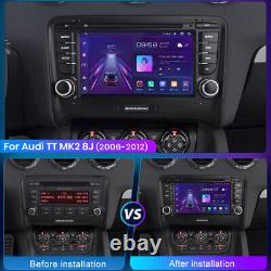 For Audi TT MK2 2004-2018 SWC DAB+ Car Stereo Radio Player GPS SAT NAV Head Unit