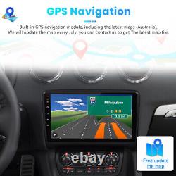 For Audi TT MK2 2006-2014 Car Stereo Radio Player GPS SAT NAV Head Unit WiFi BT
