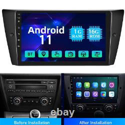 For BMW 3 Series E90 E91 E92 E93 9 Android 11 Car Stereo GPS Navi Radio Player