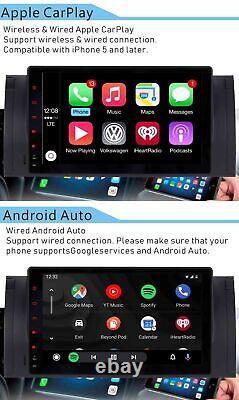 For BMW E39 E53 M5 X5 Android 11 Car Radio Player GPS SAT NAV Stereo Head Unit