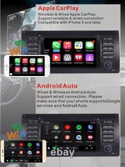 For BMW E39 X5 E53 Android12 Car Stereo Radio Player Carplay GPS Sat Nav BT DAB+