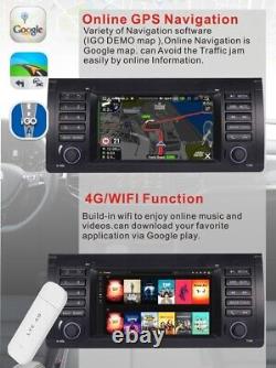 For BMW E39 X5 E53 Android12 Car Stereo Radio Player Carplay GPS Sat Nav BT DAB+
