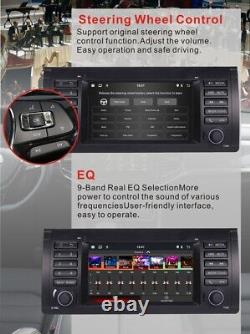 For BMW E39 X5 E53 GPS Sat Navi Android 12 WIFI Carplay Car Stereo Radio Player