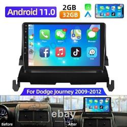 For Dodge Journey 2009-2012 Stereo Radio Player 9'' GPS Navi WiFi CarPlay 2+32GB