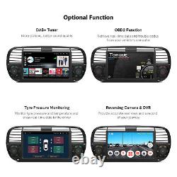 For Fiat 500 2007-2015 7 Android 12.0 8-Core 4+64GB Car GPS Stereo Radio Player
