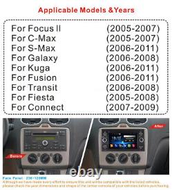 For Ford Focus/Mondeo/S-Max Radio Car Stereo FM Player DAB+ GPS Sat Nav SWC BT