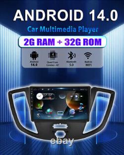 For Ford Transit 2015-2018 Car Stereo Radio Android 14 GPS DSP CarPlay AM 2+32GB