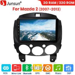 For Mazda 2 2007-2013 Android 2Din Car Stereo Radio Player GPS Navi BT WiFi DAB+