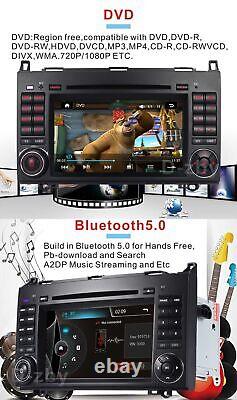 For Mercedes-Benz A/B Class Viano Vito Sprinter Car Stereo Radio DVD Player DAB+