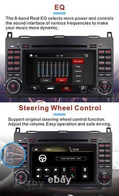 For Mercedes-Benz A/B Class Viano Vito Sprinter Car Stereo Radio DVD Player DAB+