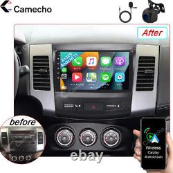 For Mitsubishi Outlander 2005-2011 Car Stereo Radio Android11 GPS Sat Nav Camera