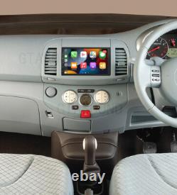 For Nissan Micra 2002-2009 Wifi Car Stereo Radio Player 7 Android 13 Carplay UK