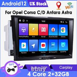 For Opel Corsa Antara Astra Android 12 7 Car Stereo Radio Player GPS SAT NAV BT