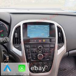 For Opel Vauxhall Astra J 10-14 Apple Carplay Android 13 Car Stereo Radio Player