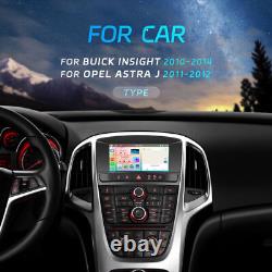 For Opel Vauxhall Astra J 10-14 Apple Carplay Android 13 Car Stereo Radio Player