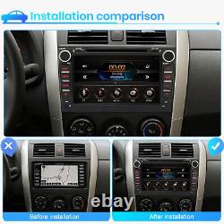 For Toyota Corolla 2007-2011 8 2Din GPS Navi RDS Car Radio Stereo DVD Player