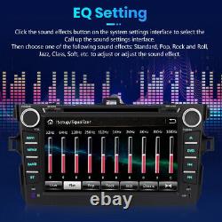 For Toyota Corolla 2007-2011 8 2Din GPS Navi RDS Car Radio Stereo DVD Player