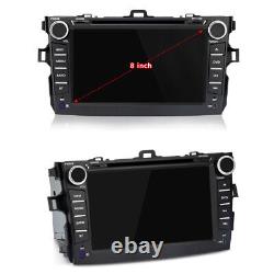 For Toyota Corolla 2007-2011 8 2Din GPS Navi RDS Car Radio Stereo DVD Player