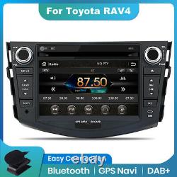 For Toyota RAV4 2006-2012 Double Din Car Stereo Radio GPS SAT NAV DVD Player DAB