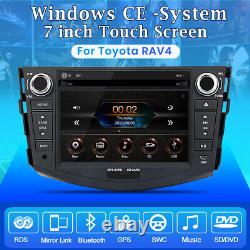 For Toyota RAV4 2006-2012 Double Din Car Stereo Radio GPS SAT NAV DVD Player DAB