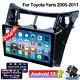 For Toyota Yaris 2005-2011 Android 13 9 Car Gps Stereo Radio Player Carplay Cam