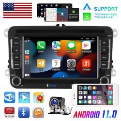 For VW GOLF MK5 MK6 7 Apple Carplay Car Stereo Radio Android 11 MP5 Player GPS