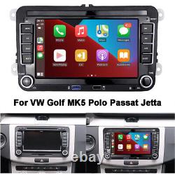 For VW GOLF MK5/MK6 7 Apple Carplay Car Stereo Radio Android 11 Player GPS UK