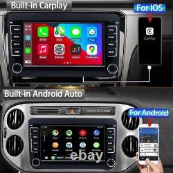 For VW GOLF MK5 MK6 7 Apple Carplay Car Stereo Radio Android 12 Player GPS 32GB