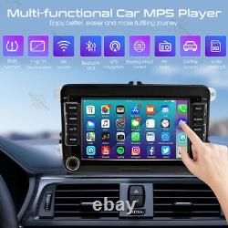 For VW GOLF MK5 MK6 7''Apple Carplay Car Stereo Radio Android 12 Player + TPMS