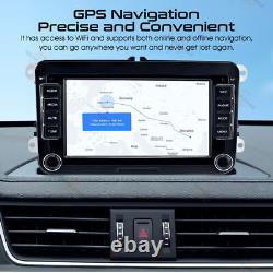 For VW GOLF MK5 MK6 7''Apple Carplay Car Stereo Radio Android 12 Player + TPMS